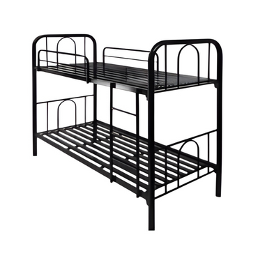 Single Size Double Decker Metal Bunk Bed