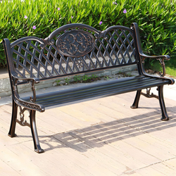 ROME Outdoor Cast Aluminium Garden Bench