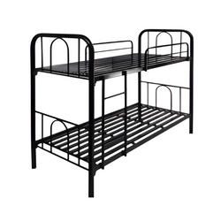 Single Size Double Decker Metal Bunk Bed