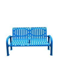 Outdoor Steel Bench with Divider (ST-Bench118)