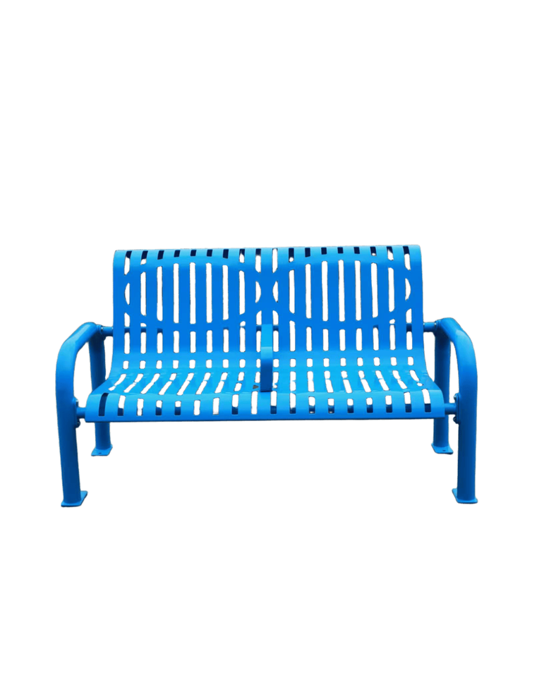 Outdoor Steel Bench with Divider (ST-Bench118)