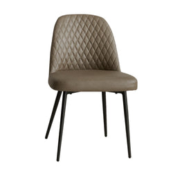 Sheldon Dining Chair –  PU Leather Brown