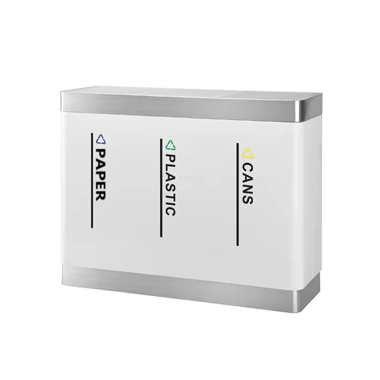 Three Compartment Recycling Bins (MAX-SN143-3)