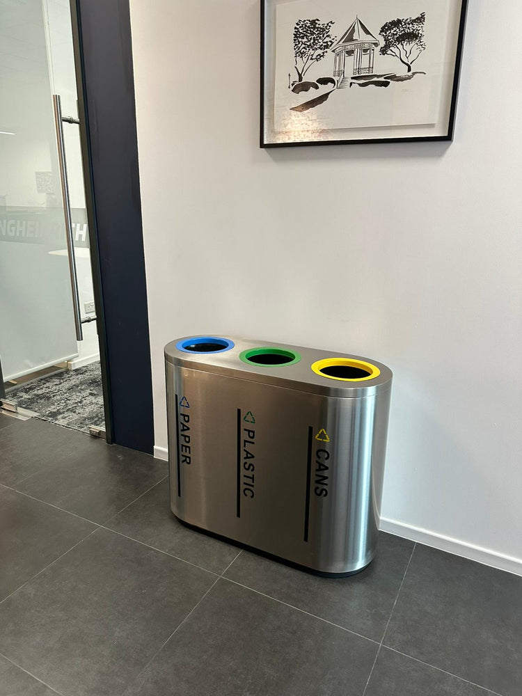Three Compartment Recycling Bins (SN109D-3)