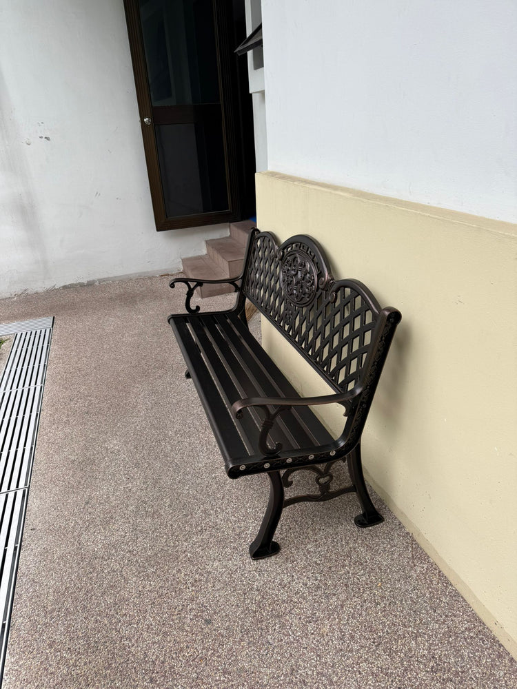 ROME Outdoor Cast Aluminium Garden Bench