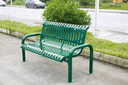 Outdoor Steel Bench with Divider (ST-Bench118)
