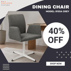 Fabric Armchair – 9155A Grey