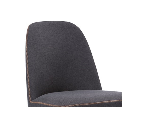 Fabric Dining Chair – 1901M Dark Grey