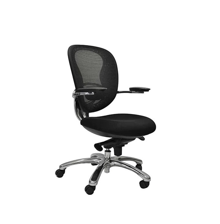 Mid Back Mesh Office Chair 199A Black