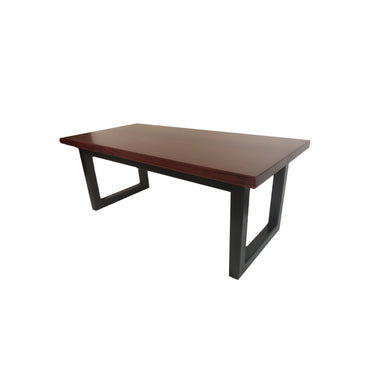 Jarrah Coffee Table with Metal Legs