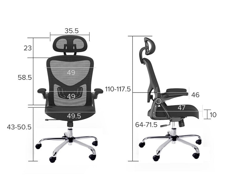 Sheldon High Back Office Mesh Chair 1127HB