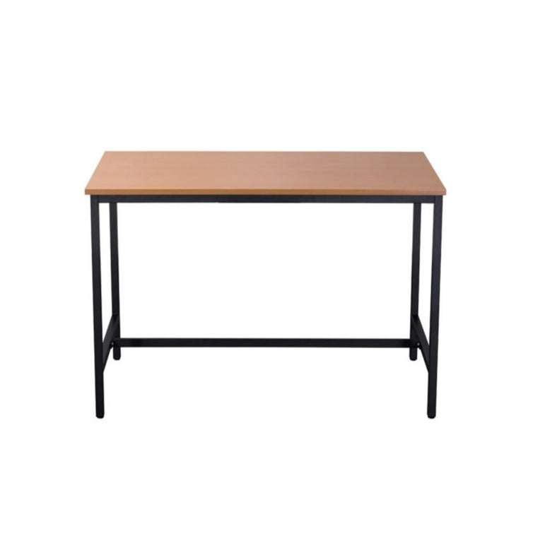 High Bar Table With Metal Frame