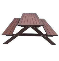 Outdoor Timber Picnic Bench – L1.2m