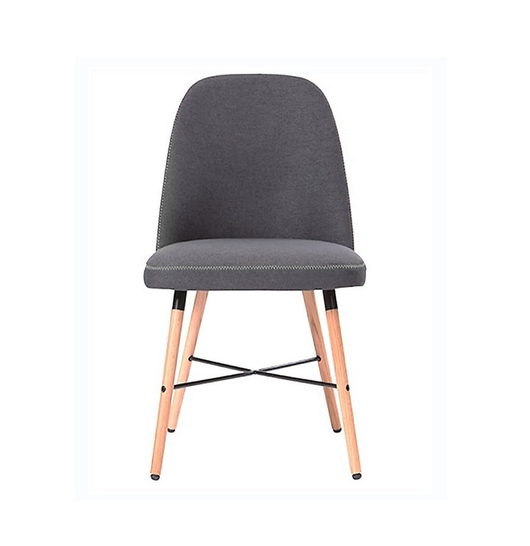 Fabric Dining Chair – 1901M Dark Grey