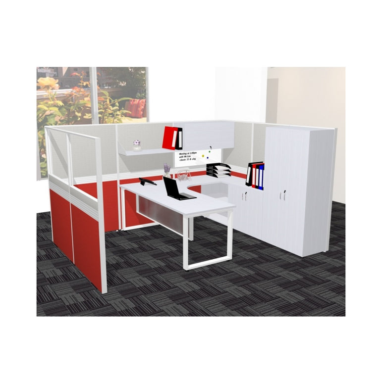 Office System Furniture – Single Workstation