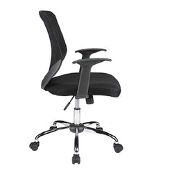 Mid Back Mesh Office Chair 0195 Black