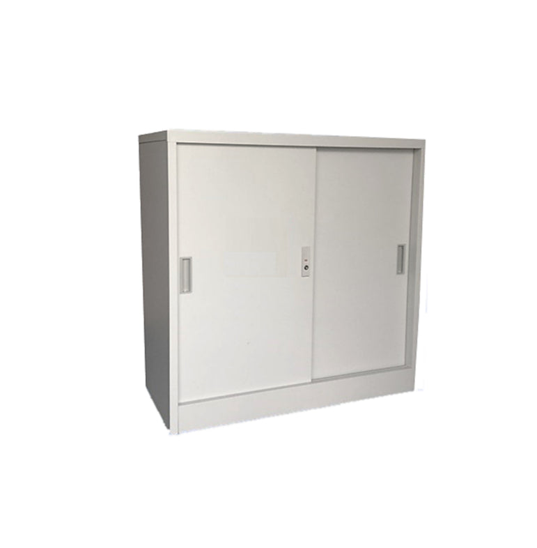 Low Metal Sliding Door Cabinet