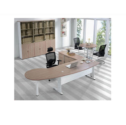 Executive Table With Metal Dotta Leg