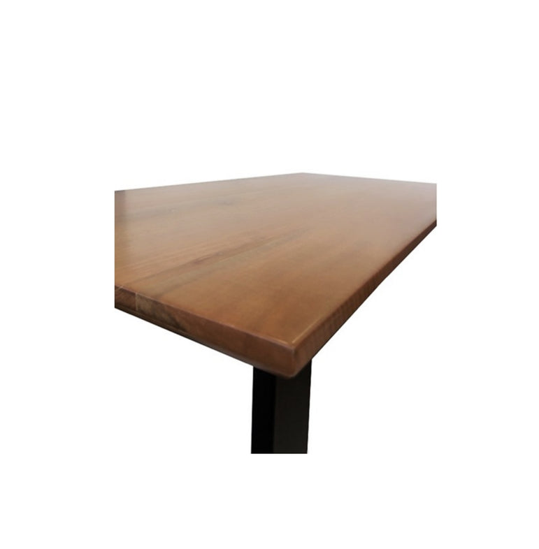 Marri Timber Dining Table with Metal Legs (L160cm)